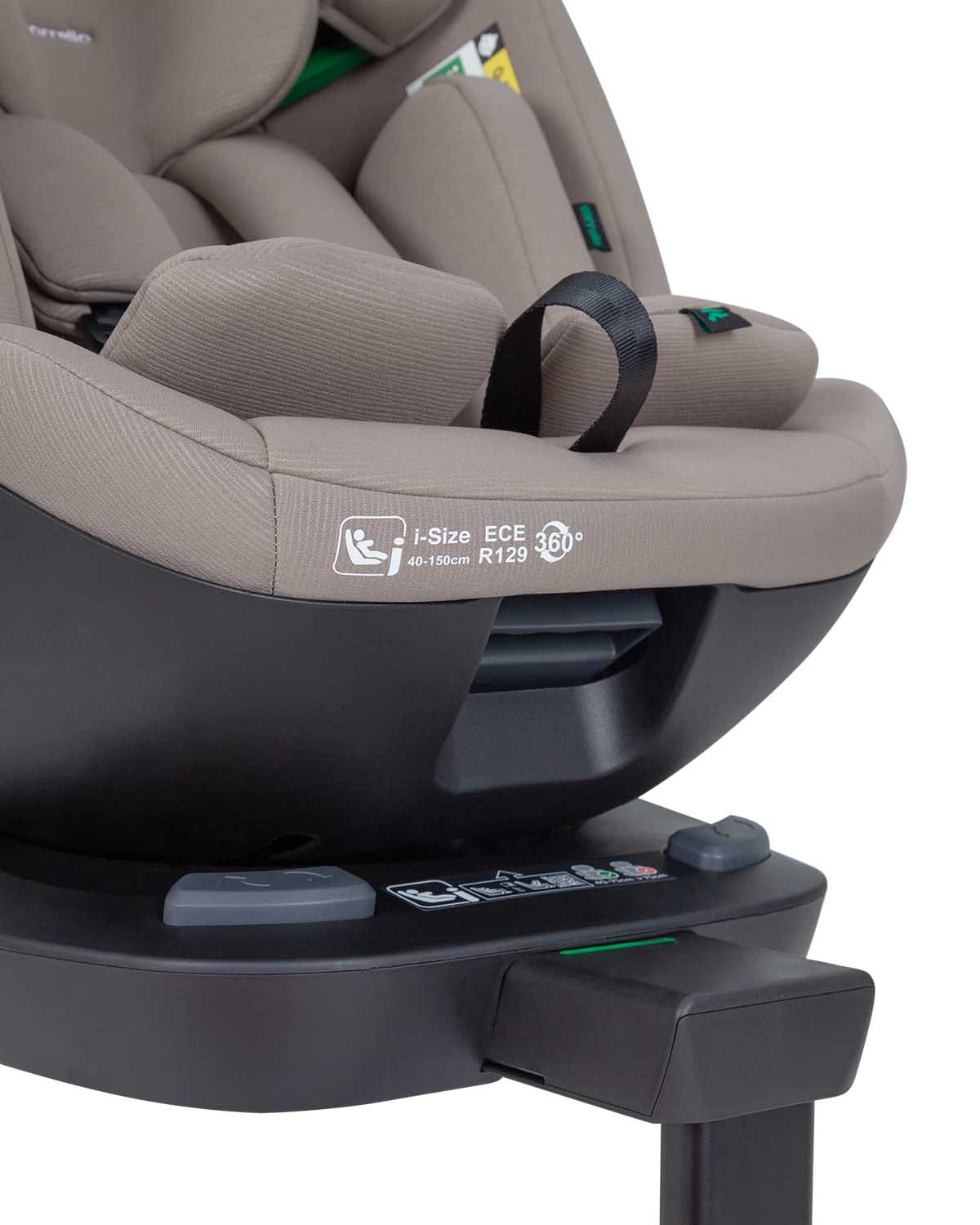 Автокресло Meteorit Fusion 2025 Кнопки наклона и поворота сиденья.